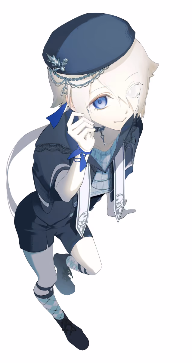 サークルカット_白